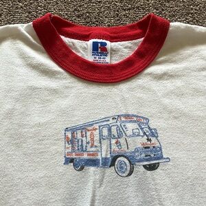 Vintage 1980s Ice Cream Truck tee
